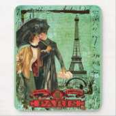 April in Paris Mousepad Muismat (Voorkant)