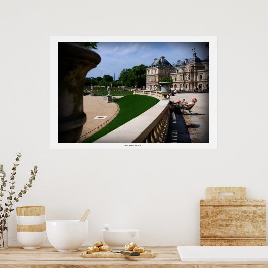 APRIL IN PARIS POSTER (Keuken)