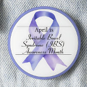 April Irritable Bowel Syndrome Awareness Month Ronde Button 5,7 Cm