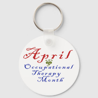 April is Arbeidshymaand Sleutelhanger