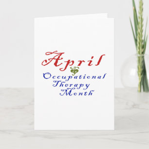 April is de Maand van de BeroepsTherapie Kaart