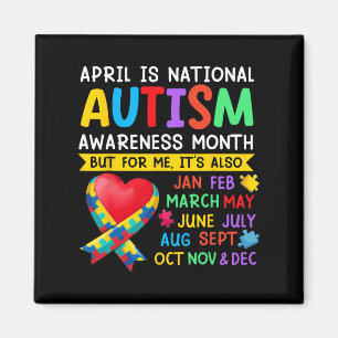 April is de Nationale Autisme Bewustzijn Maand Ond Magneet