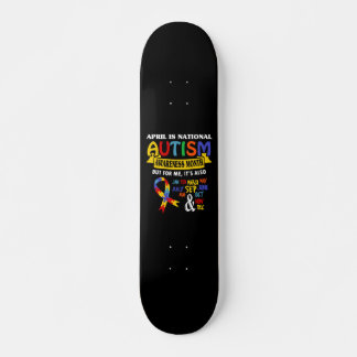 April is de nationale maand van Autism Bewustheid Persoonlijk Skateboard