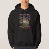 April is de nationale maand van Autism Bewustmakin Hoodie (Voorkant)