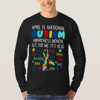 April is de nationale maand van autisme van essent t-shirt
