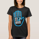 April is National Child Abuse Prevention Month T-shirt (Voorkant)