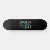 April is Nationale maand van Autism Bewustheid Persoonlijk Skateboard (Horizontaal)