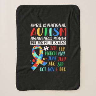 April is Nationale maand van Autism Bewustheid Sherpa Deken