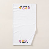 April knuffels en natte neuzen – Bloemen deel Bad Handdoek (Handdoek)