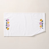 April knuffels en natte neuzen – Bloemen deel Bad Handdoek (Handdoek)