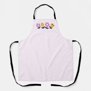 April knuffels en natte neuzen – Bloemen deel Schort