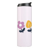 April knuffels en natte neuzen – Bloemen deel Thermosbeker (Gedraaid links)