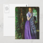 April Love - Arthur Hughes Briefkaart (Voorkant / Achterkant)