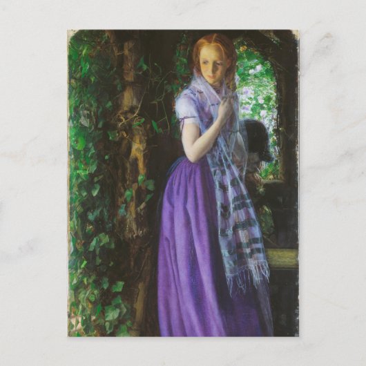 April Love - Arthur Hughes Briefkaart (Voorkant)