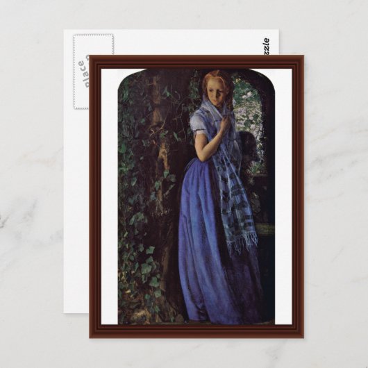 April Love by Arthur Hughes Briefkaart (Voorkant / Achterkant)