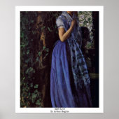 April Love by Arthur Hughes Poster (Voorkant)