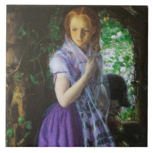 April Love by Arthur Hughes Tegeltje