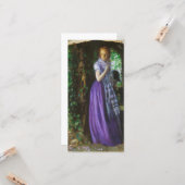 April Love (door Arthur Hughes) Kaart (Voorkant / Achterkant in situ)