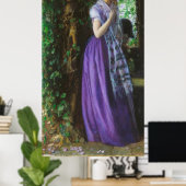 April Love (door Arthur Hughes) Poster (Thuiskantoor)