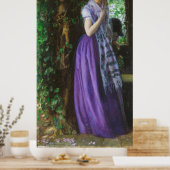 April Love (door Arthur Hughes) Poster (Keuken)