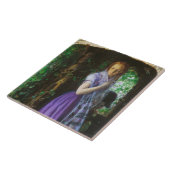 April Love (door Arthur Hughes) Tegeltje (Zijkant)