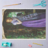 April Love (door Arthur Hughes) Tissuepapier (Craft)