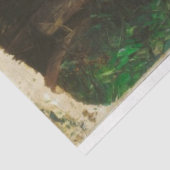 April Love (door Arthur Hughes) Tissuepapier (Detail)