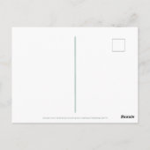 April Maand Bloemen Sweet Pea Daisy Fancy Briefkaart (Achterkant)