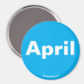 April magnet (Voorkant / Achterkant)