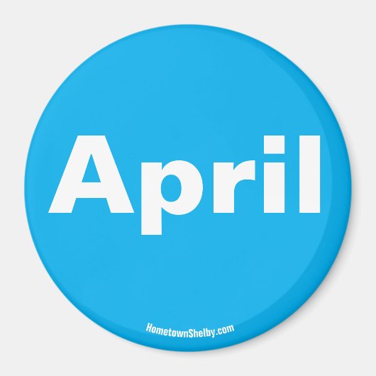 April magnet (Voorkant)