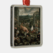 April Metalen Ornament (Rechts)