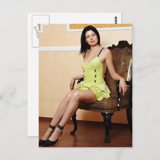 April Model van de maand Briefkaart (Voorkant / Achterkant)