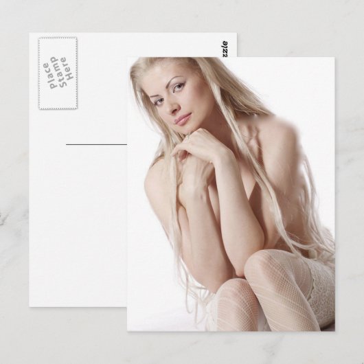 April Model van de maand Briefkaart (Voorkant / Achterkant)