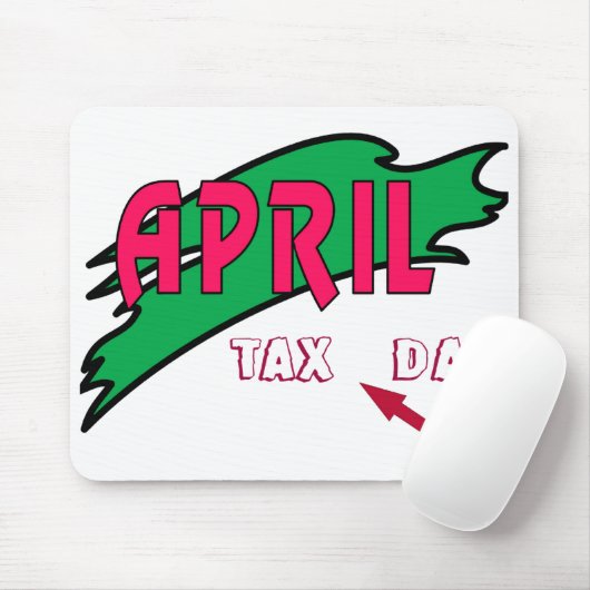 april - muismat (Met muis)