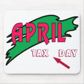 april - muismat (Voorkant)