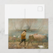 April Rain door Newell Convers Wyeth Feestdagenkaart (Voorkant / Achterkant)