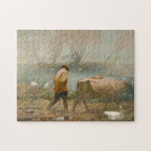 April Rain door Newell Convers Wyeth Legpuzzel (Horizontaal)