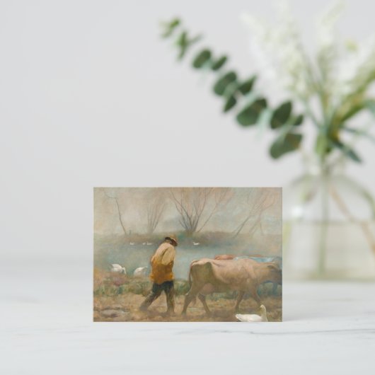 April Rain door Newell Convers Wyeth Notitiekaartje (Staand voorkant)