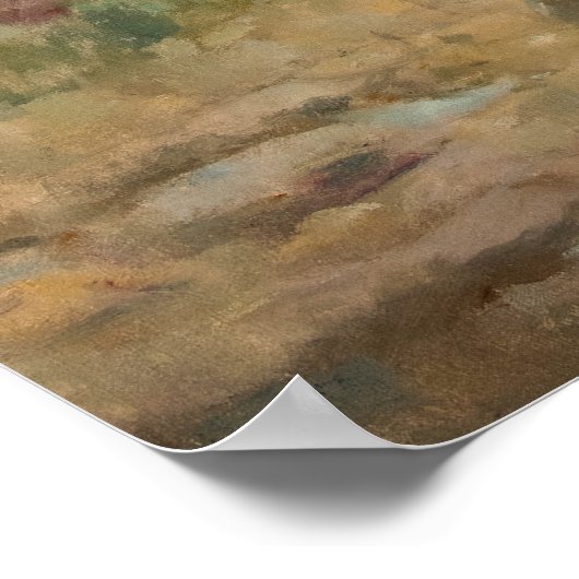 April Rain door Newell Convers Wyeth Poster (Hoek)