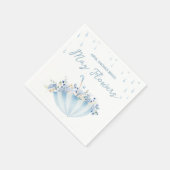 April Schuur Brengt Mei Bloemen Baby Shower Servet (Hoek)