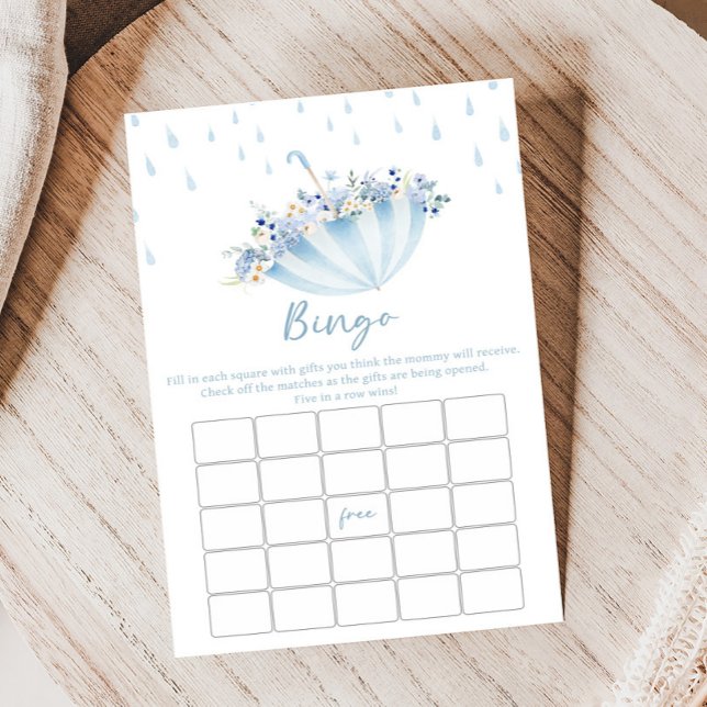 April Schuur Brengt Mei Bloemen Schuur Bingo Spell (April Shower Bring May Flowers Baby Shower Game)