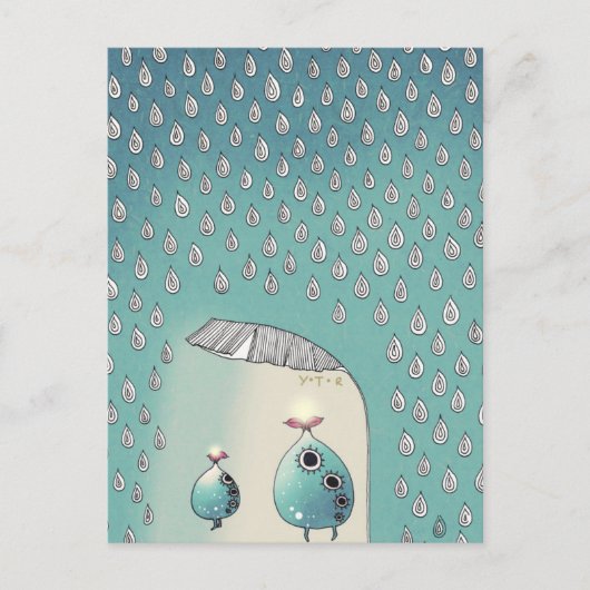 April Shower 2012 Briefkaart (Voorkant)