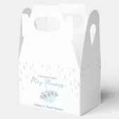 April Shower Bring May Flowers Baby Shower Bedankdoosjes (Geopend)