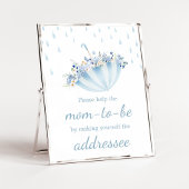 April Shower Bring May Flowers Envelope Station Poster