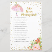 April Shower die mama het beste spel kent (Voorkant)