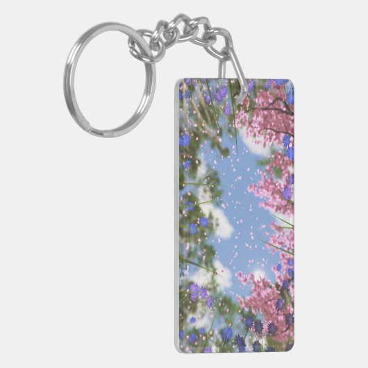 April Showers Acryllic Sleutelhanger (Voorkant Links)