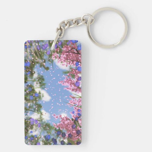 April Showers Acryllic Sleutelhanger (achterkant)