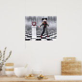 April Showers Art Poster (Keuken)