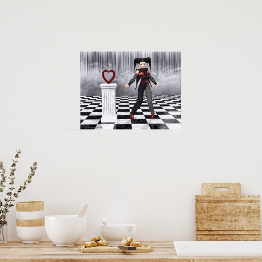 April Showers Art Poster (Keuken)