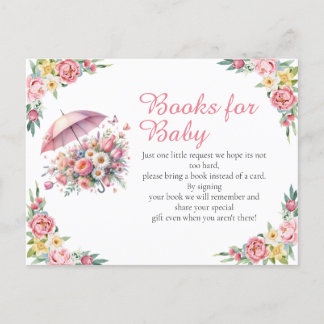 April Showers brengen de Boeken van de Bloemen van Briefkaart